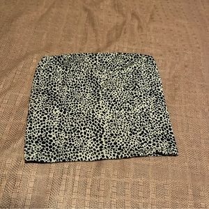 American Eagle Animal Print tube top